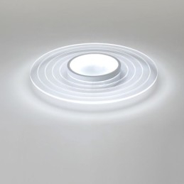 Designer Touch Decorative Modern Circular Flush Mount Ceiling Light Minimalist Light Fixture