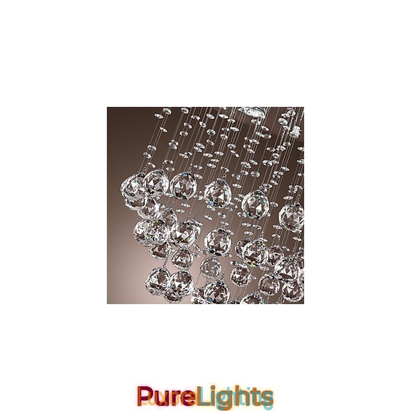 Designer Touch Decorative Crystal Chandelier with 5 lightsoque Design (K9 Crystal)