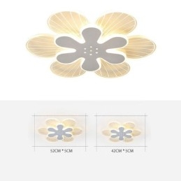 Designer Touch Decorative Modern Flush Mount Pretty Flower Ceiling Light