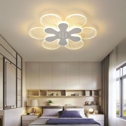 Designer Touch Decorative Modern Flush Mount Pretty Flower Ceiling Light
