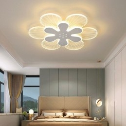 Designer Touch Decorative Modern Flush Mount Pretty Flower Ceiling Light