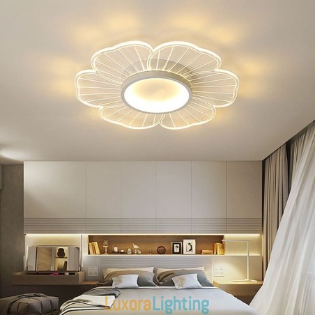 Designer Touch Decorative Minimalist Petal Flush Mount Ceiling Light Creative Decoration Lighting