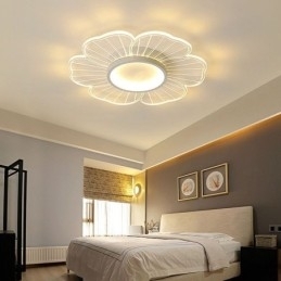 Designer Touch Decorative Minimalist Petal Flush Mount Ceiling Light Creative Decoration Lighting