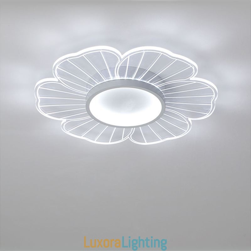 Designer Touch Decorative Minimalist Petal Flush Mount Ceiling Light Creative Decoration Lighting