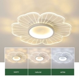 Designer Touch Decorative Minimalist Petal Flush Mount Ceiling Light Creative Decoration Lighting