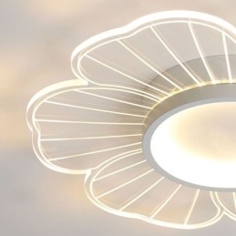 Designer Touch Decorative Minimalist Petal Flush Mount Ceiling Light Creative Decoration Lighting