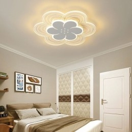 Designer Touch Decorative Gorgeous Petal Flush Mount Ceiling Light Minimalist Acrylic Light