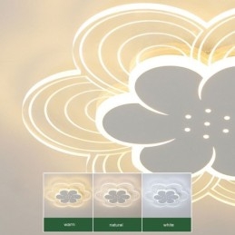 Designer Touch Decorative Gorgeous Petal Flush Mount Ceiling Light Minimalist Acrylic Light