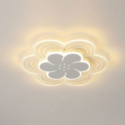 Designer Touch Decorative Gorgeous Petal Flush Mount Ceiling Light Minimalist Acrylic Light