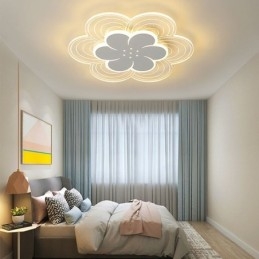 Designer Touch Decorative Gorgeous Petal Flush Mount Ceiling Light Minimalist Acrylic Light