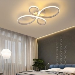 Designer Touch Decorative Modern Flush Mount Ceiling Light Flower Design Lighting