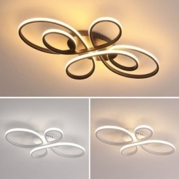 Designer Touch Decorative Modern Flush Mount Ceiling Light Flower Design Lighting