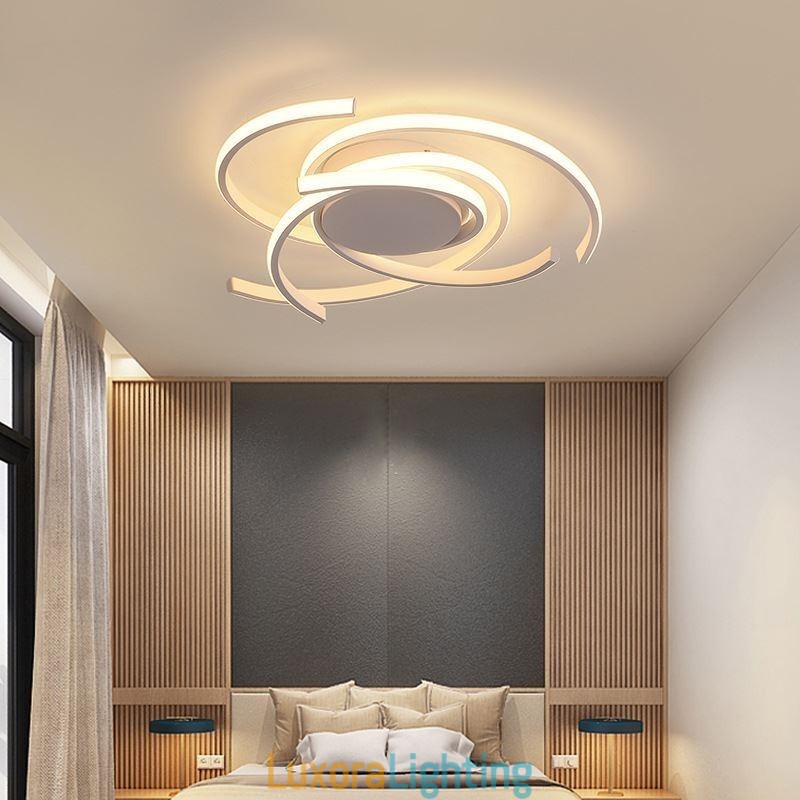Designer Touch Decorative Modern Acrylic Flush Mount Ceiling Light Creative Decoration Lighting