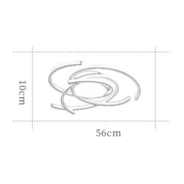 Designer Touch Decorative Modern Acrylic Flush Mount Ceiling Light Creative Decoration Lighting