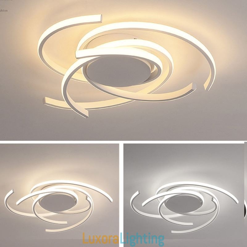 Designer Touch Decorative Modern Acrylic Flush Mount Ceiling Light Creative Decoration Lighting