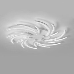 Designer Touch Decorative Modern Windmill Flush Mount Ceiling Light Irregular Decoration Lighting