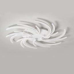 Designer Touch Decorative Modern Windmill Flush Mount Ceiling Light Irregular Decoration Lighting