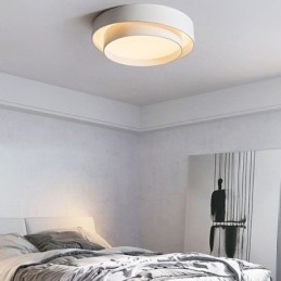 Designer Touch Decorative Contemporary Flush Mount Circular Ceiling Light