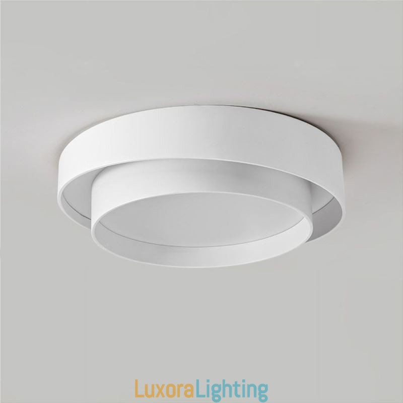 Designer Touch Decorative Contemporary Flush Mount Circular Ceiling Light