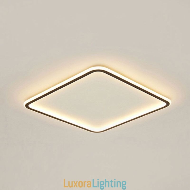 Designer Touch Decorative Modern Minimalist Flush Mount Ultra Thin Flush Mount Ceiling Light
