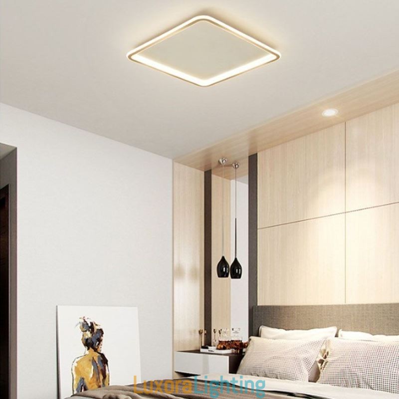 Designer Touch Decorative Modern Minimalist Flush Mount Ultra Thin Flush Mount Ceiling Light