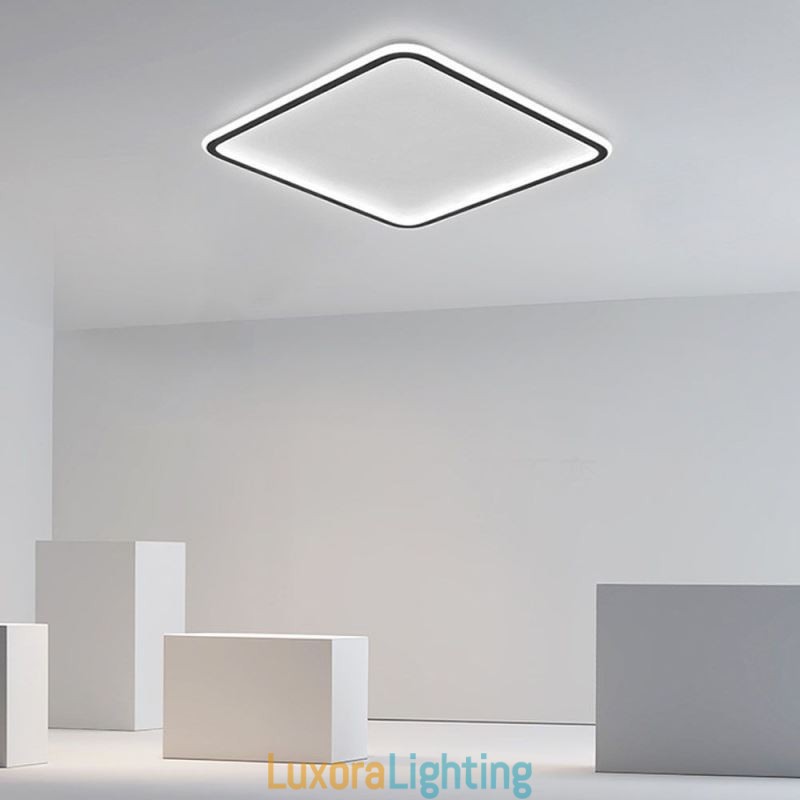 Designer Touch Decorative Modern Minimalist Flush Mount Ultra Thin Flush Mount Ceiling Light