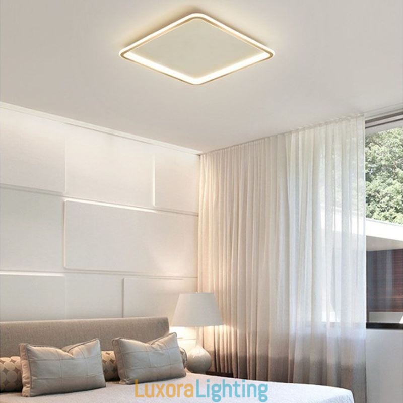 Designer Touch Decorative Modern Minimalist Flush Mount Ultra Thin Flush Mount Ceiling Light