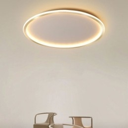 Designer Touch Decorative Flush Mount Minimalist Circular Ceiling Light