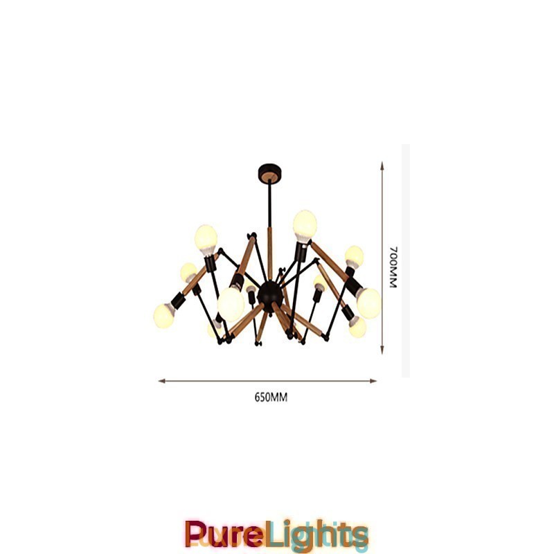 Designer Touch Decorative Chandelier Mini Style Modern Contemporary Metal