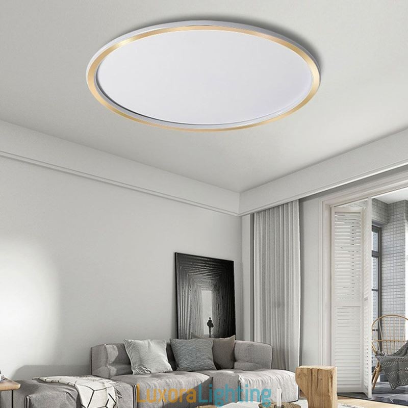 Designer Touch Decorative Flush Mount Minimalist Circular Ceiling Light