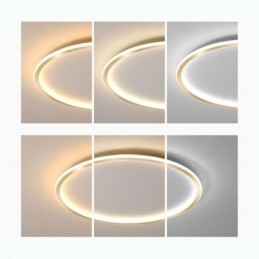 Designer Touch Decorative Flush Mount Minimalist Circular Ceiling Light