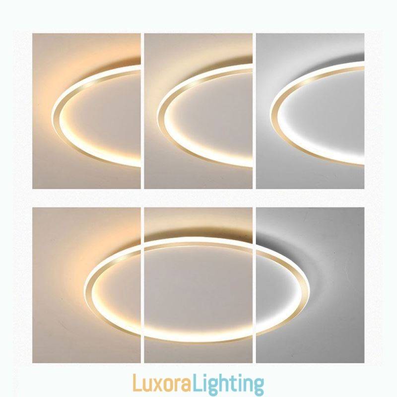 Designer Touch Decorative Flush Mount Minimalist Circular Ceiling Light