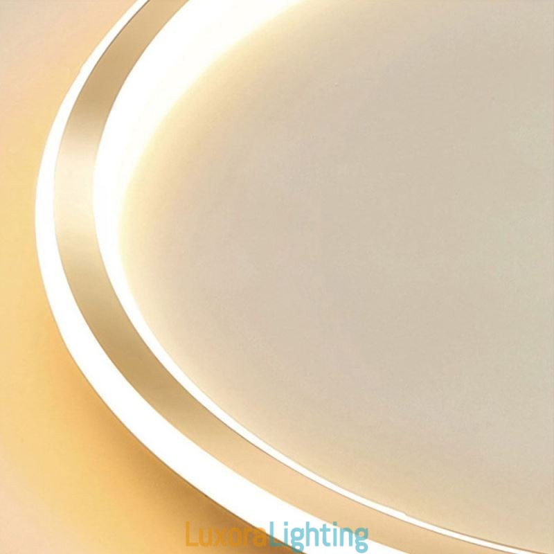 Designer Touch Decorative Flush Mount Minimalist Circular Ceiling Light