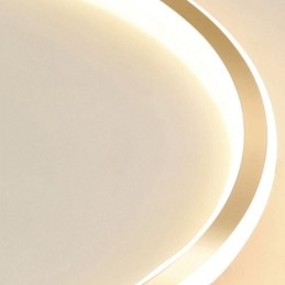 Designer Touch Decorative Flush Mount Minimalist Circular Ceiling Light