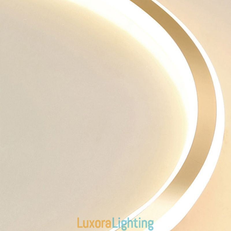 Designer Touch Decorative Flush Mount Minimalist Circular Ceiling Light