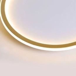 Designer Touch Decorative Flush Mount Minimalist Circular Ceiling Light