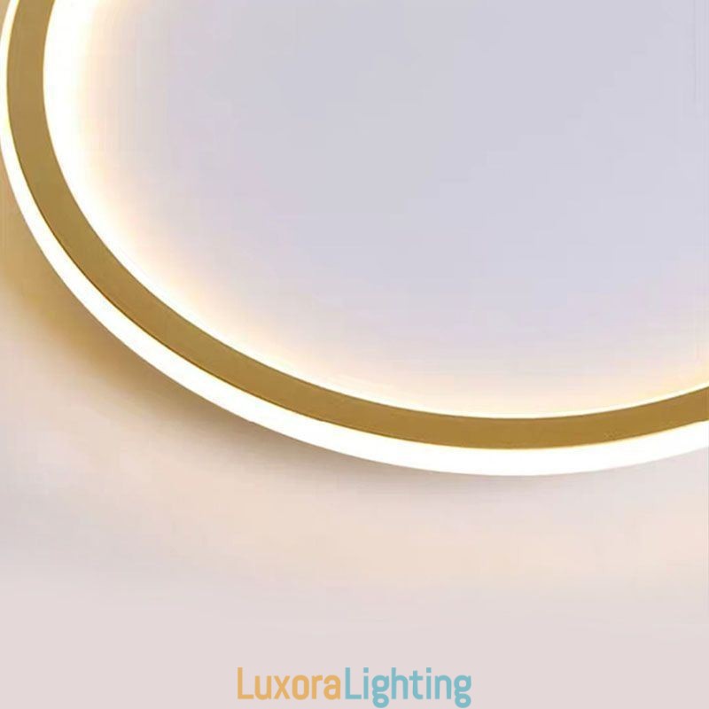 Designer Touch Decorative Flush Mount Minimalist Circular Ceiling Light