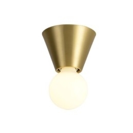 Designer Touch Decorative Nordic Brass Mini Flush Mount Ceiling Light