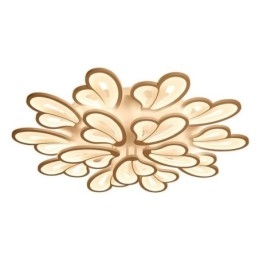 Designer Touch Decorative Modern Simple Flush Mount Acrylic Petal Shape Ceiling Light