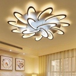 Designer Touch Decorative Modern Simple Flush Mount Acrylic Windmill Ceiling Light