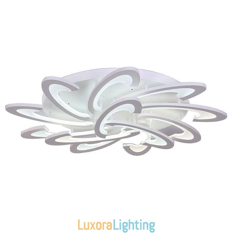 Designer Touch Decorative Modern Simple Flush Mount Acrylic Windmill Ceiling Light