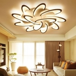 Designer Touch Decorative Modern Simple Flush Mount Acrylic Windmill Ceiling Light