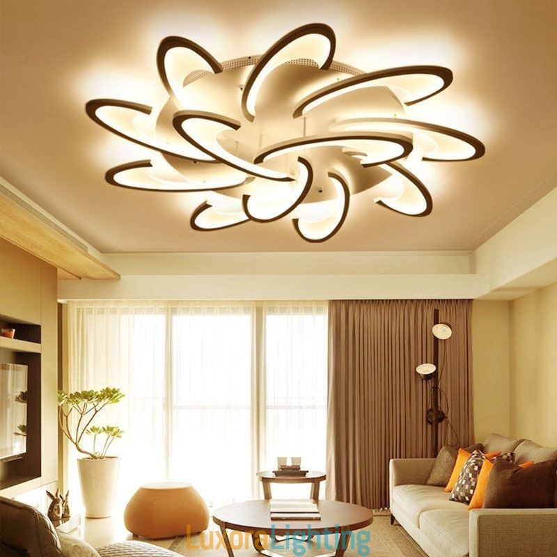 Designer Touch Decorative Modern Simple Flush Mount Acrylic Windmill Ceiling Light