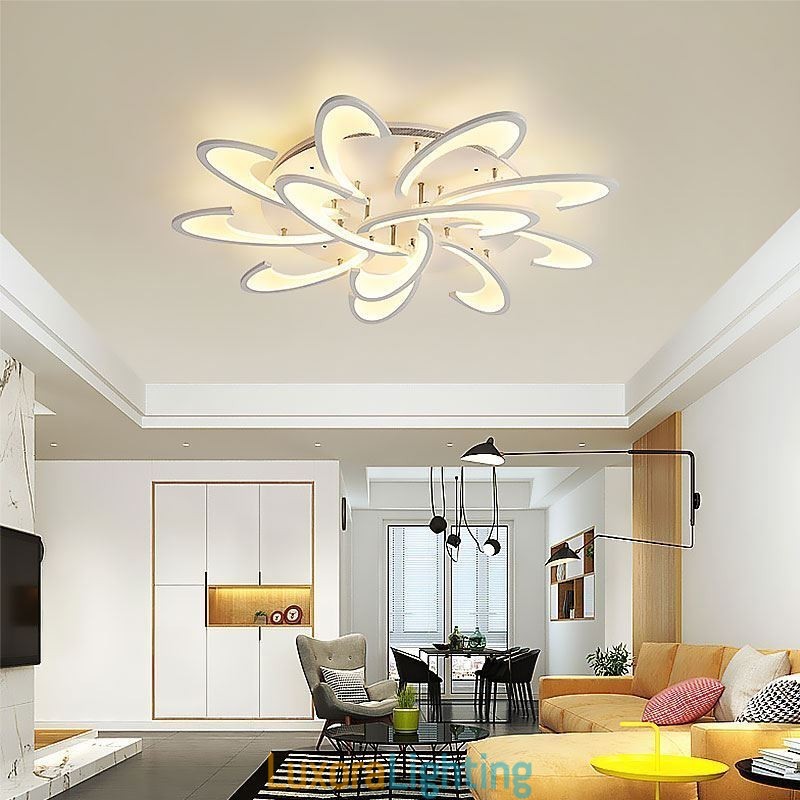 Designer Touch Decorative Modern Simple Flush Mount Acrylic Windmill Ceiling Light