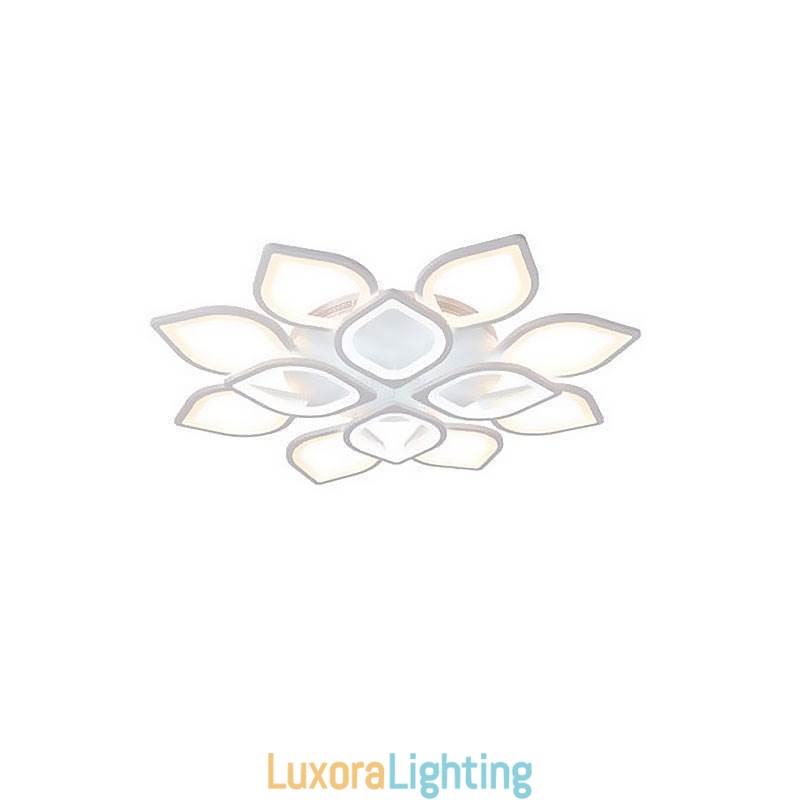 Designer Touch Decorative Modern Simple Flush Mount Acrylic Petal Ceiling Light