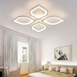 Designer Touch Decorative Modern Simple Flush Mount Acrylic Petal Ceiling Light