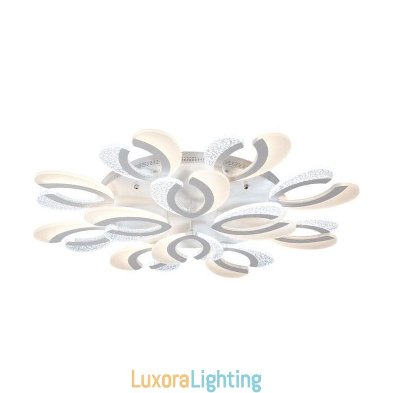 Designer Touch Decorative Modern Simple Flush Mount Acrylic Heart Shape Ceiling Light