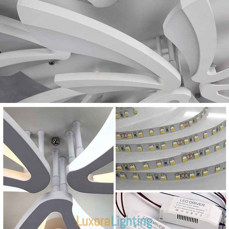 Designer Touch Decorative Modern Dandelion Flush Mount Simple Ceiling Light