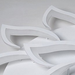 Designer Touch Decorative Modern Simple Flush Mount Acrylic Sunflower Shaped Ceiling Light