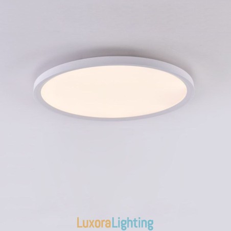 Designer Touch Decorative Nordic Round Flush Mount Super Thin Ceiling Light Aluminum Roung Lamp Lighting